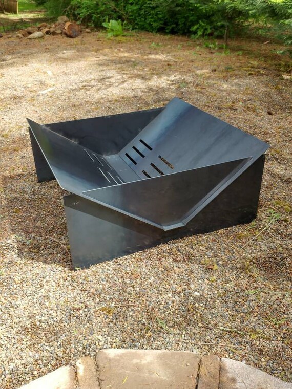Outdoor Fire Pit Backyard Fire Pit Bowl Etsy