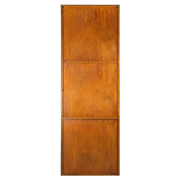 Solid Metal Divider | Freestanding Outdoor Privacy Screen (72x24.5”)  PS563