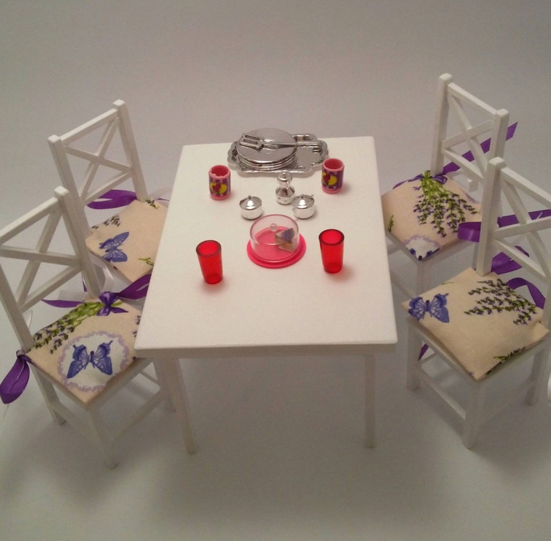 Dining Room Set / Sofa For Dolls / 12 Inch Doll Furniture / Etsy