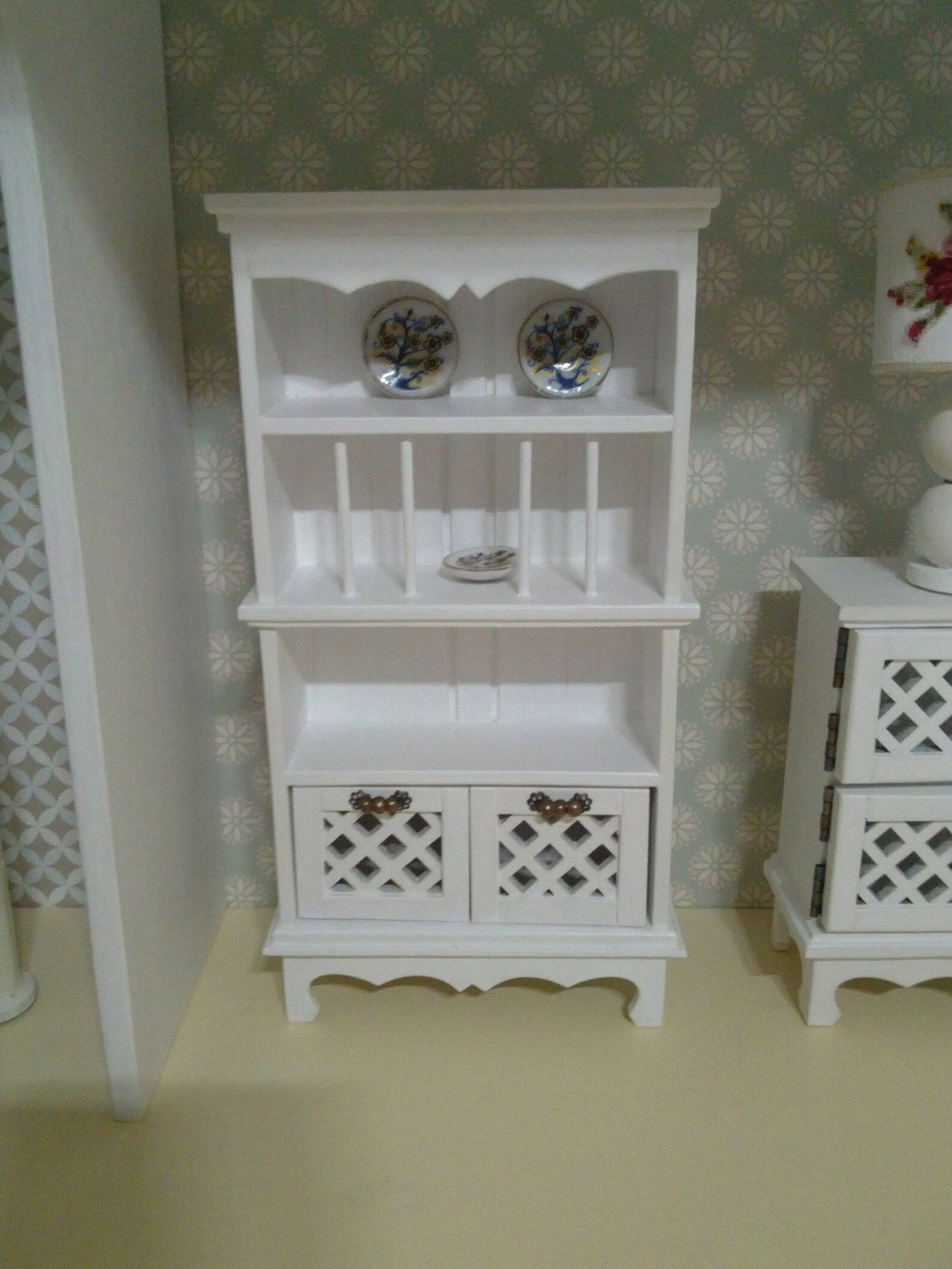 Wardrobe duet / 12 inch doll furniture / Doll dining room set Etsy