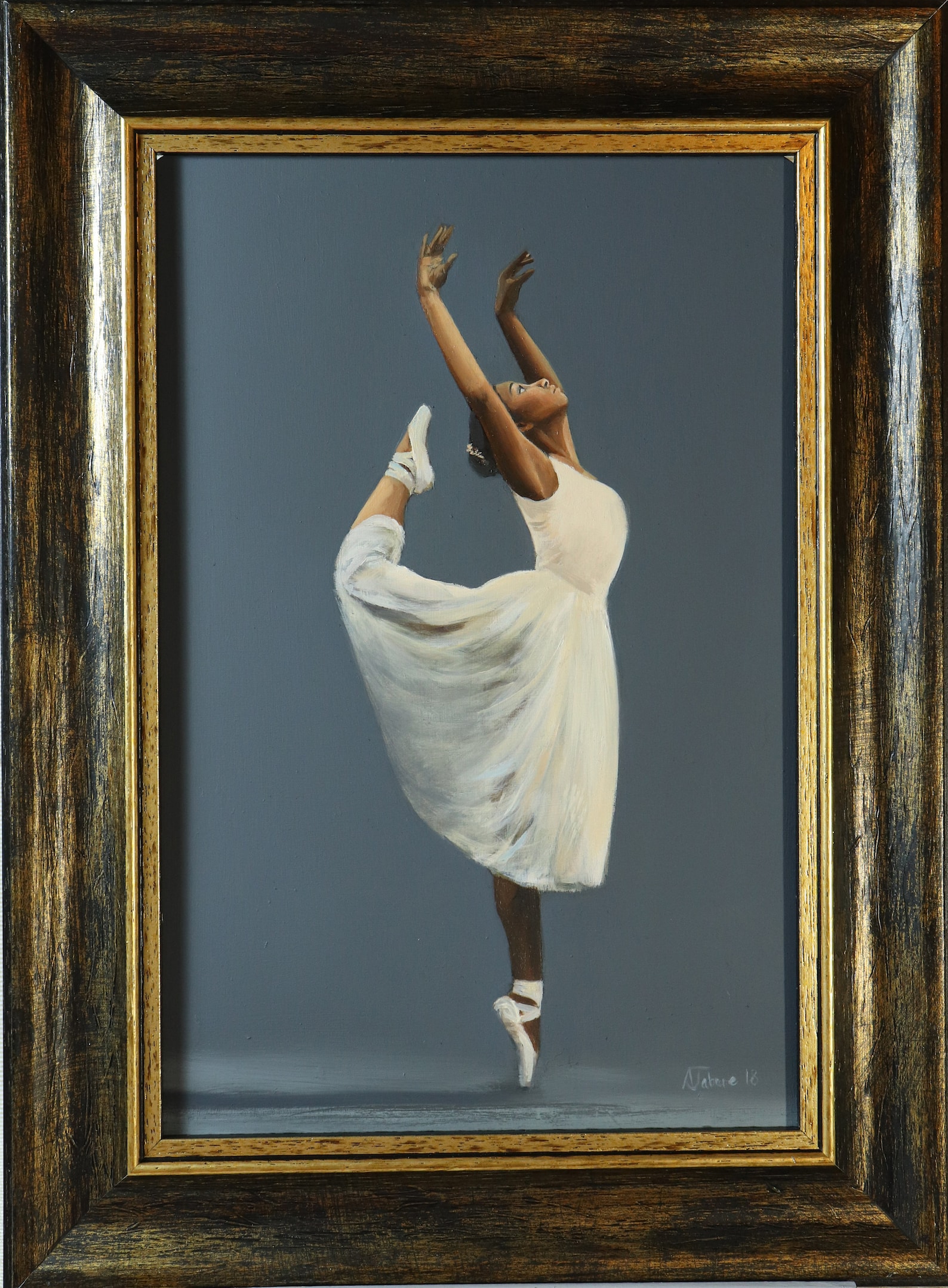 blank greeting card of young ballerina, ballet dancer on pointe, ballet artwork print // birthday cards, art prints, greetings b blank greeting card of young ballerina, ballet dancer on pointe, ballet artwork print // birthday cards, art prints, greetings b