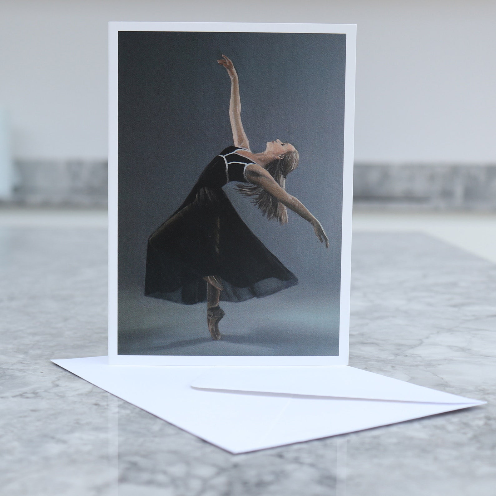 ballet pirouette on pointe, dancer artwork print / birthday cards, christmas art prints based on original artwork uk artist alex ballet pirouette on pointe, dancer artwork print / birthday cards, christmas art prints based on original artwork uk artist alex