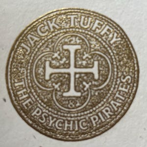 Each print is hand stamped with an embossed stamp of my band logo.