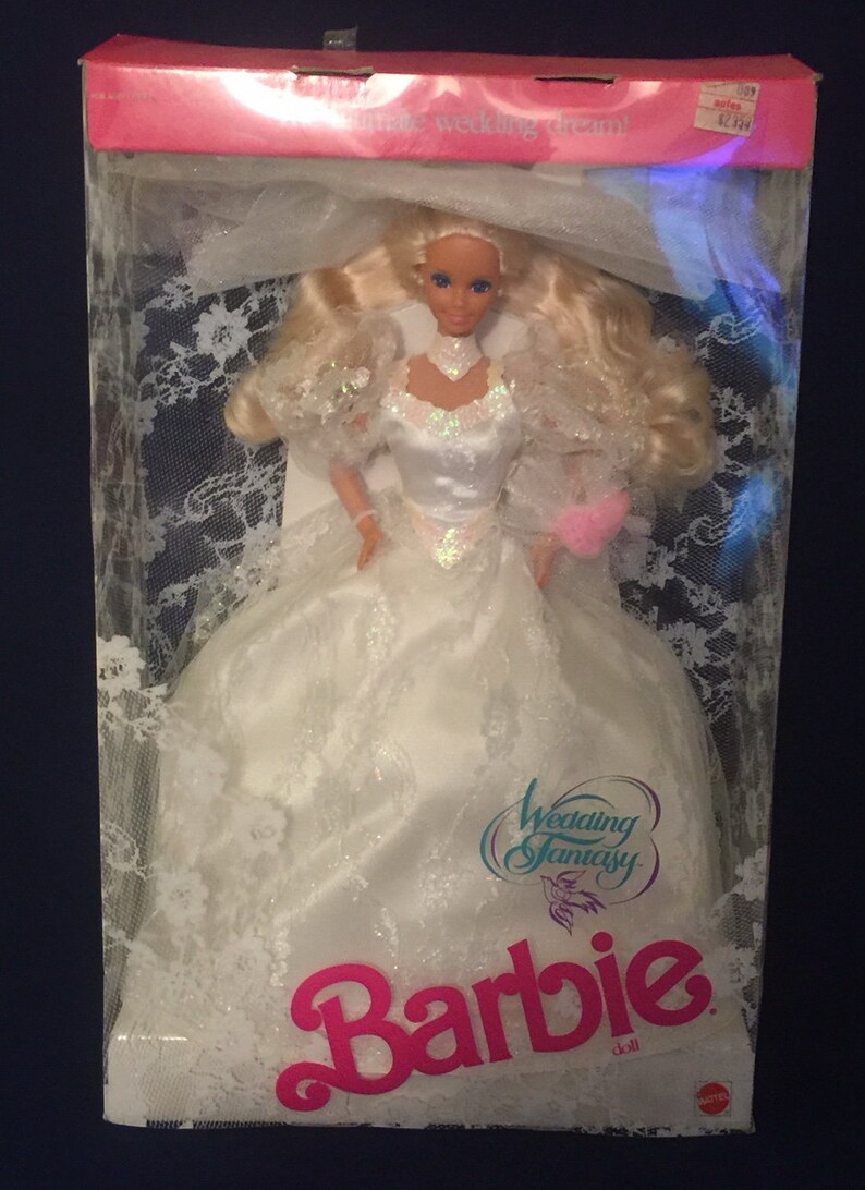 wedding fantasy barbie 1989 value