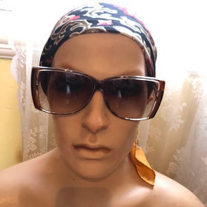 Oversized 1970&#39;S VIntage PiavE ITAly SUnglasses GRoovy !