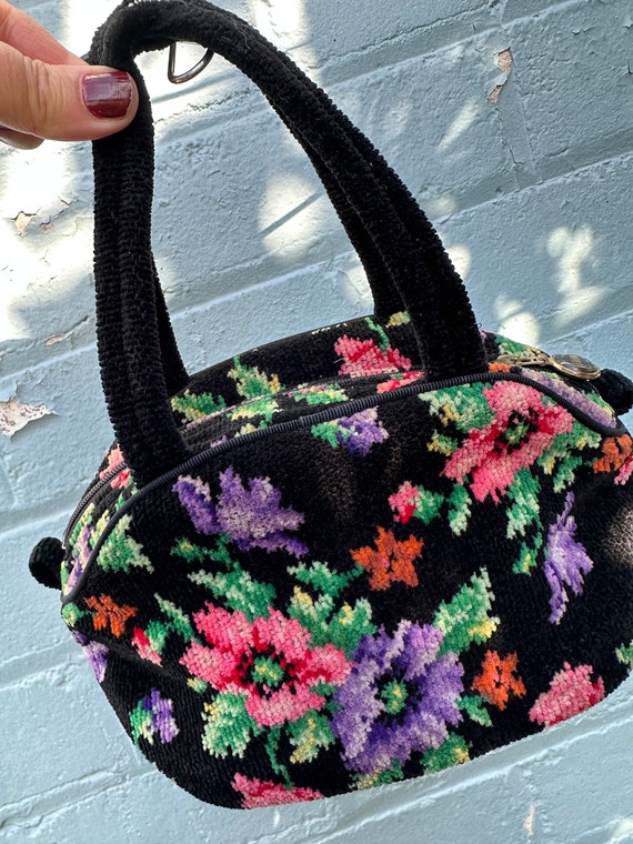 Feiler Germany Vintage Small Hand Woven Tapestry Look Bag - Etsy