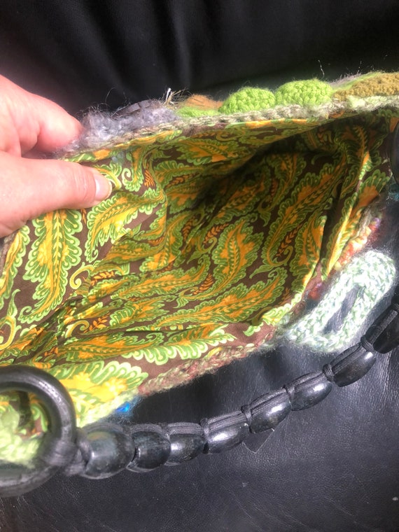 Eclectic Artisan hand created multicoloured Knitt… - image 2