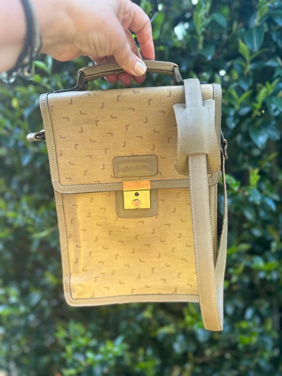 Lancel Paris Vintage unisex Messenger bag