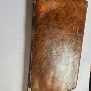 Vintage Granby Tudor Persian Wallet, Made in England