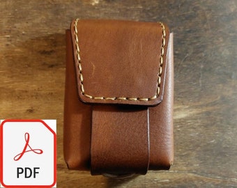 PDF Digital Download Bo-Katan Inspired Leather Belt Pouch Pattern 2 sizes