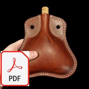 PDF Leather Waterskin/Costrel/Bottle/Canteen Pattern Download