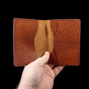 Buffalo Leather Passport Wallet