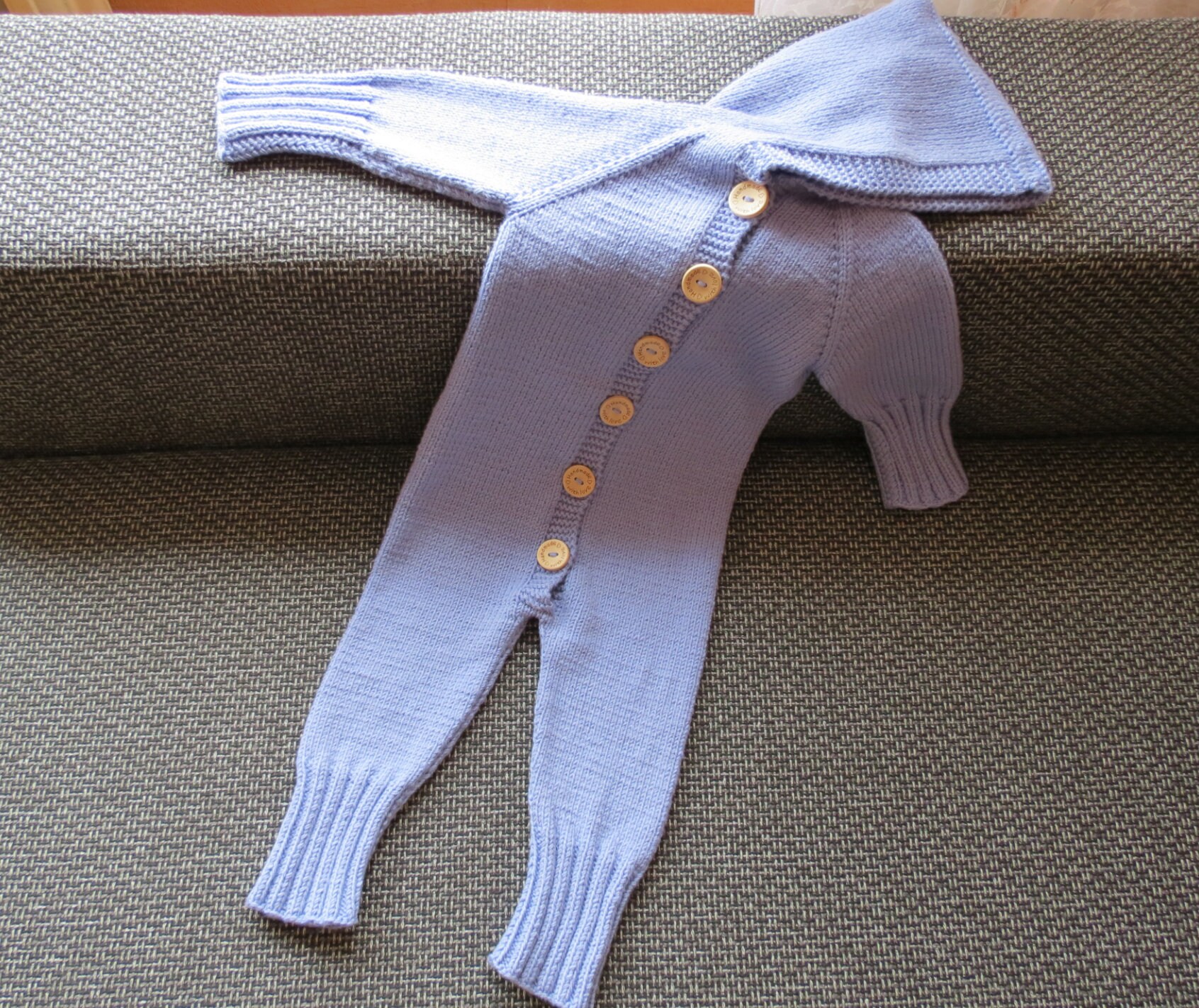 Baby Overalls Hooded Baby Overalls Knit Knit Baby Boy Etsy