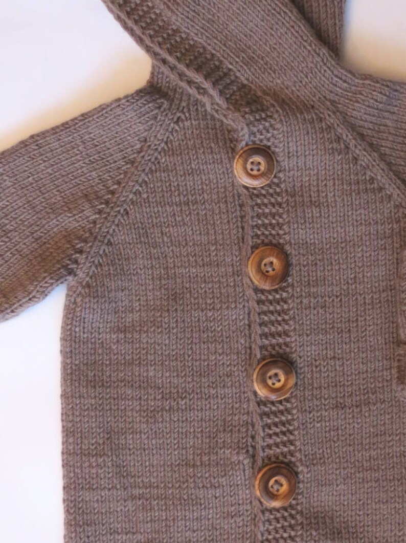 Baby Overalls Hooded Baby Overalls Knit Knit Baby Boy Etsy