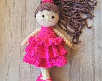 Amigurumi Doll, Amigurumi Crochet Doll, Crochet Doll, Crochet Toy, Crochet Gift, Handmade Crochet Doll