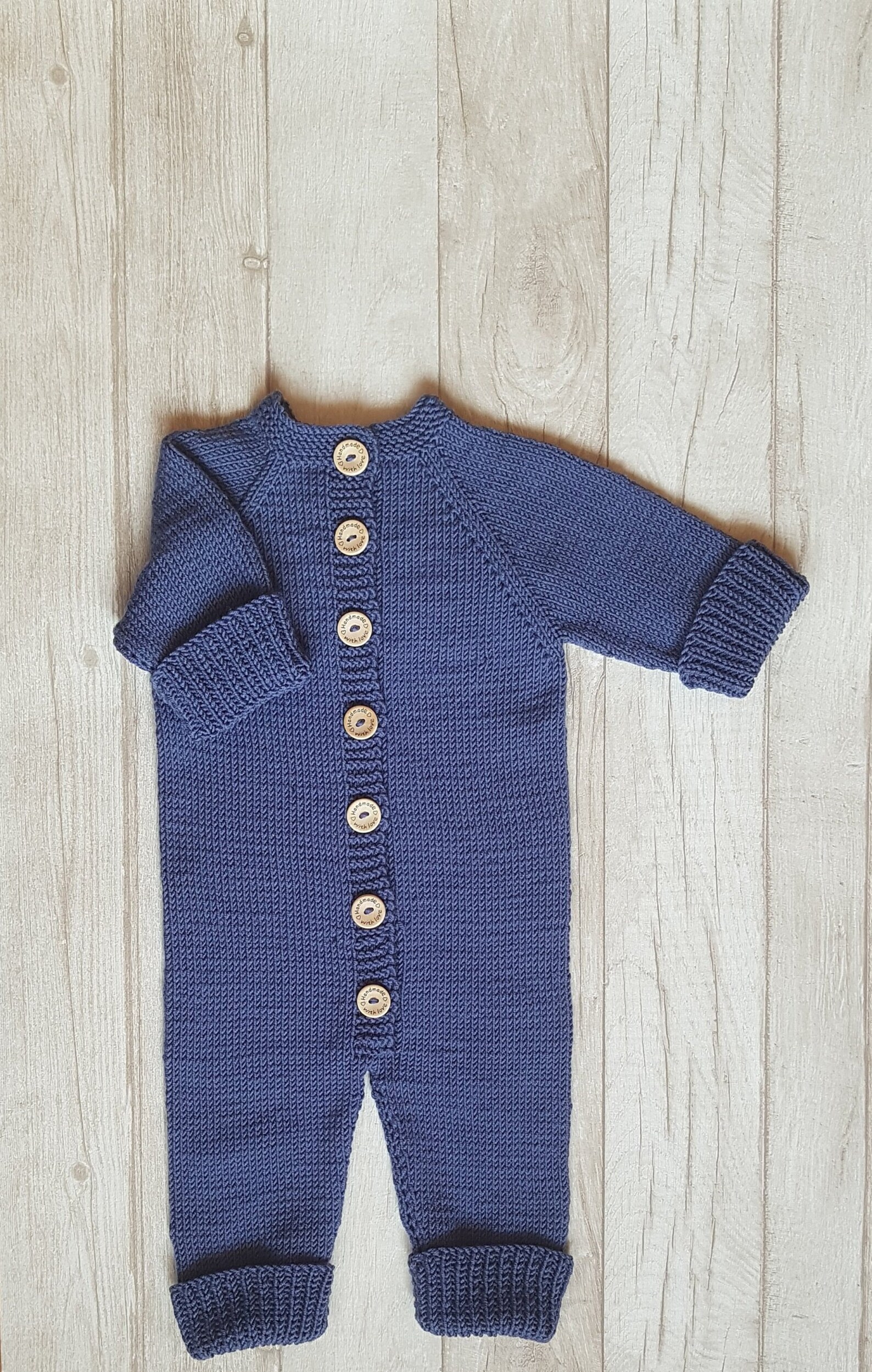 Baby Overalls Knit Knit Baby Romper Hand Knit Baby Overalls Etsy