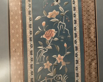 ヴィンテージ中国高級シルク絵画アート刺繍 X 2 - Etsy 日本