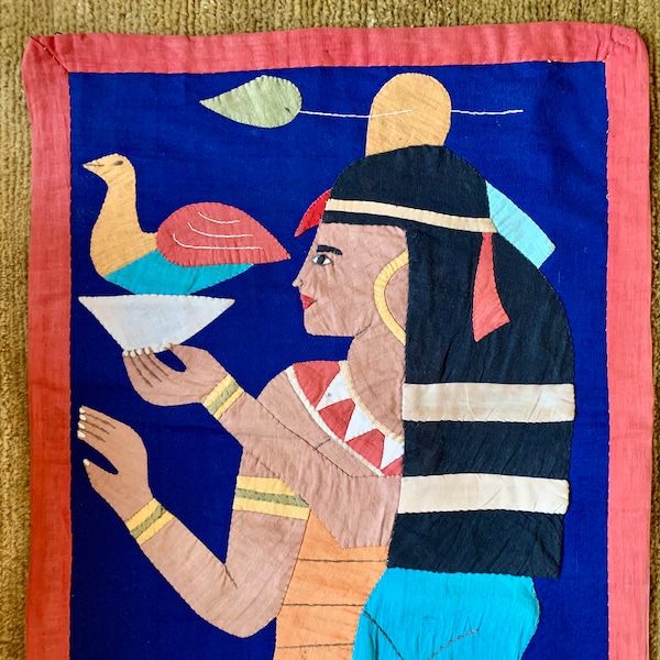 Egyptian Applique Wall Hanging Etsy