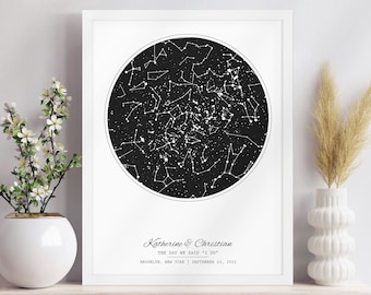 Bride Gift Ideas Personalized, Star Map Wedding, Gift from Groom on Wedding Day, Gift for Bride from Groom, Gift to Bride, Bride To Be Gift