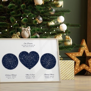 Personalized Gifts for Dad from Daughter, Star Map Print, First Fathers Day Gift from Daughter, Dad Christmas Gifts, Dad Gifts from Daughter image 6