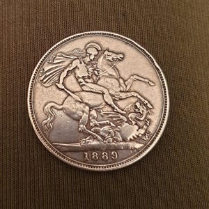 1889 silver crown - Etsy 日本