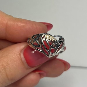 Clogau Eternal Love heart Diamond Ring