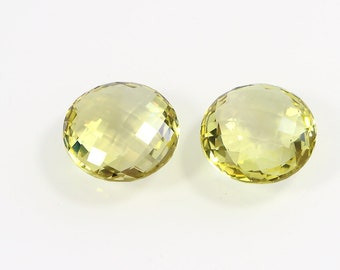 Bright yellow topaz | Etsy 1980er Jahre Runde Goldenrod gelbe Gläser leuchtend gelb | Etsy