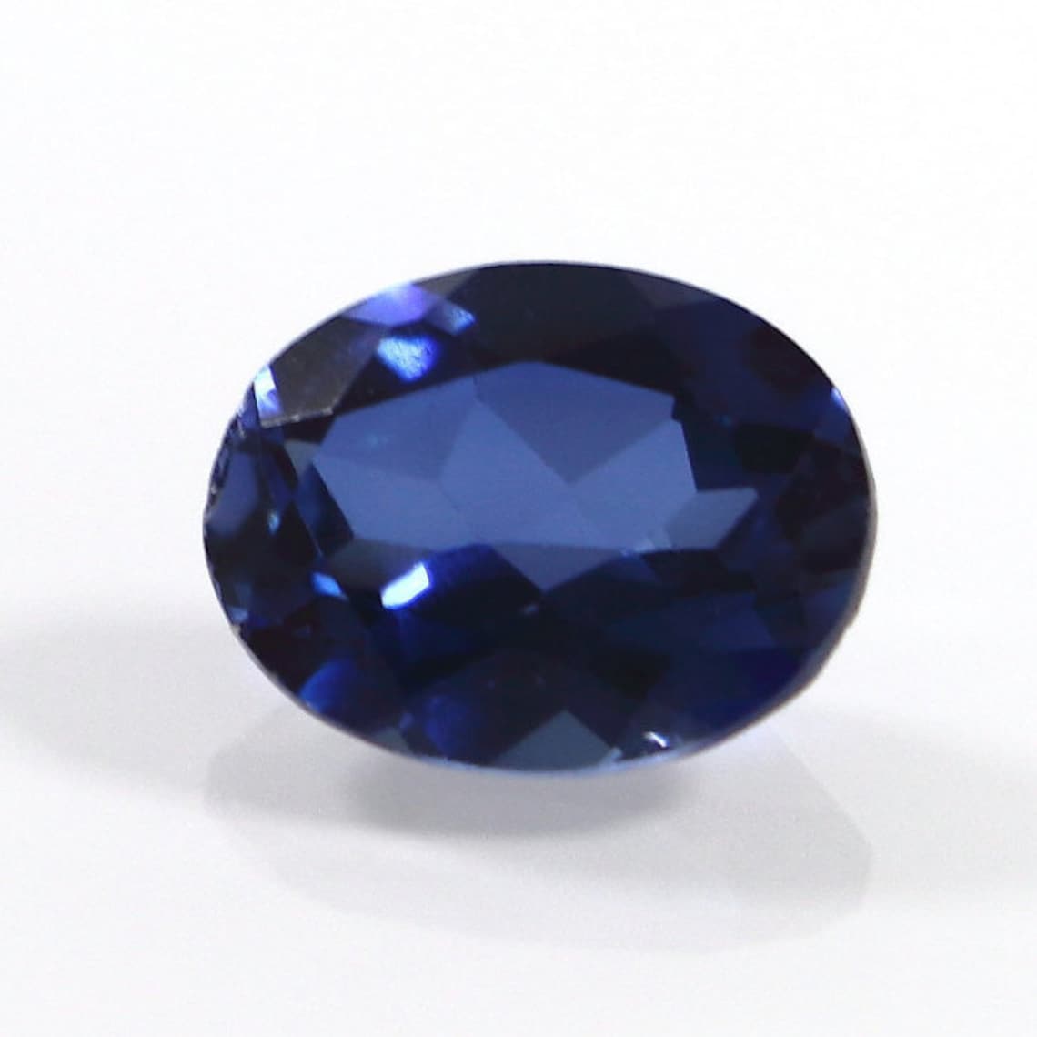 Synthetic Blue Sapphire Lab Created Gemstone Synthetic Blue | Etsy