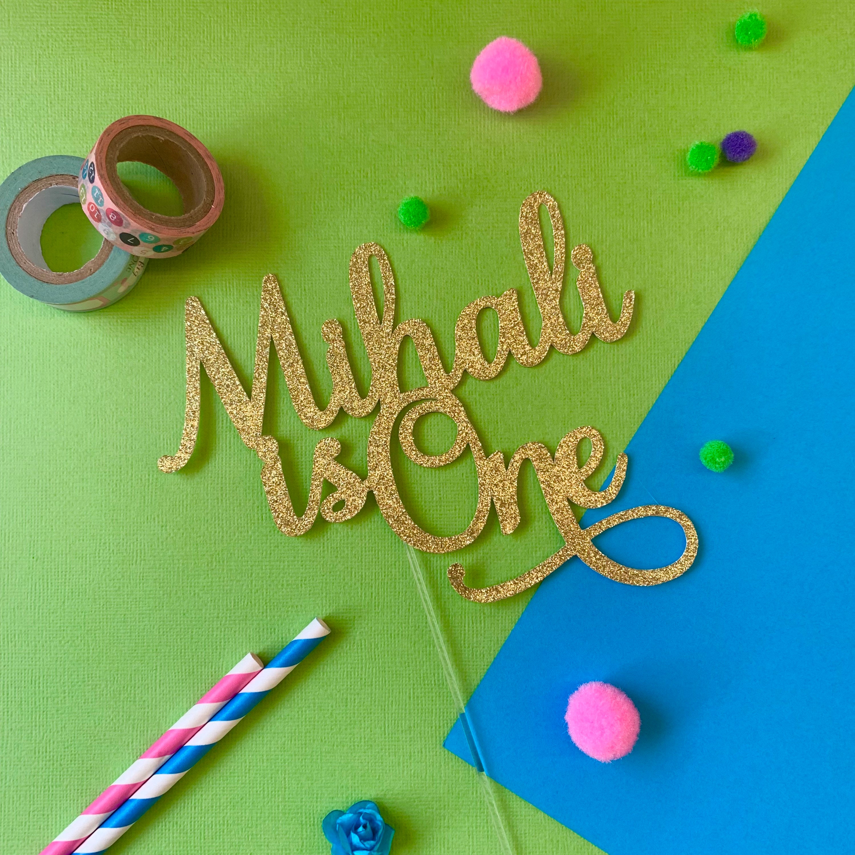 First birthday cake topper 1st birthday cake topper one cake | Etsy