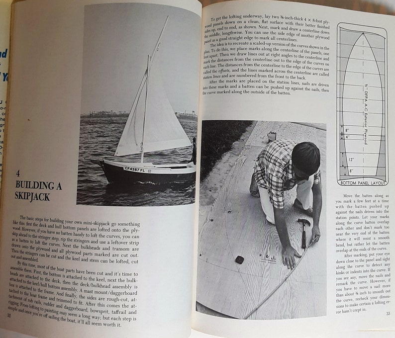 Sailboats You Can Build Skipjack Catamaran Lake Scow Etsy