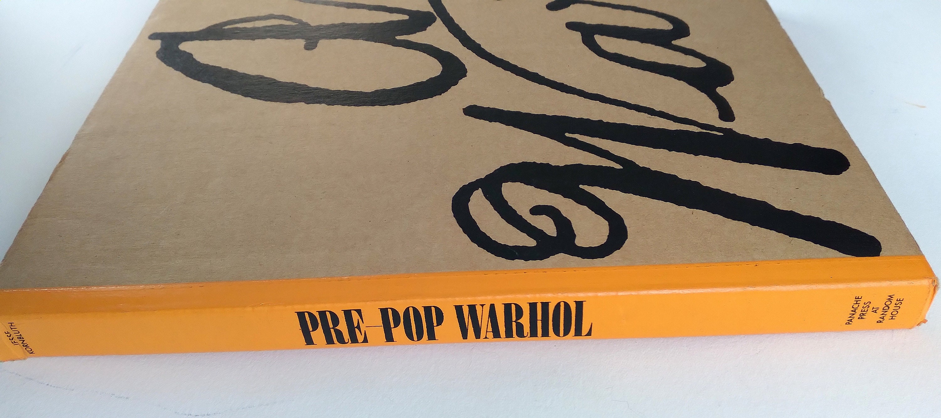 RARE WARHOL - Pre-pop Warhol, by Jesse Kornbluth, and Tina 