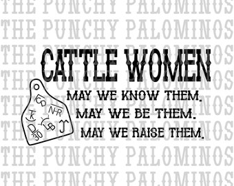Cattle Women Western Digital Download