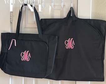 Monogrammed Garment Bag