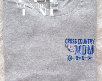 Cross Country Mom Tee | Long Sleeve | Sweatshirt | Hoodie | Zip Hoodie