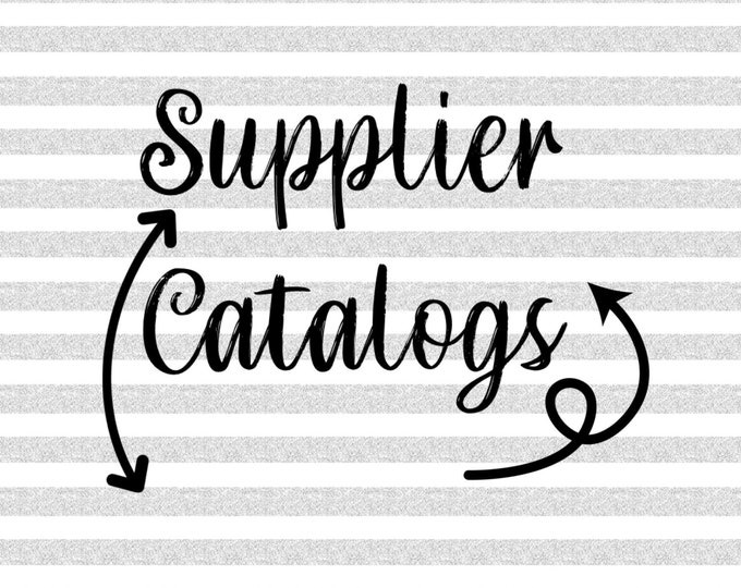 Supplier Catalog Options