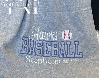 Baseball Personalized Blanket