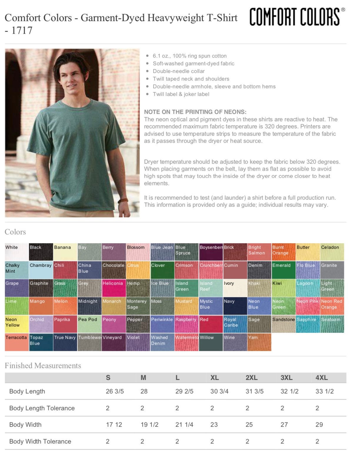 Upgrade Comfort Colors Short Sleeve Style Unisex Tee