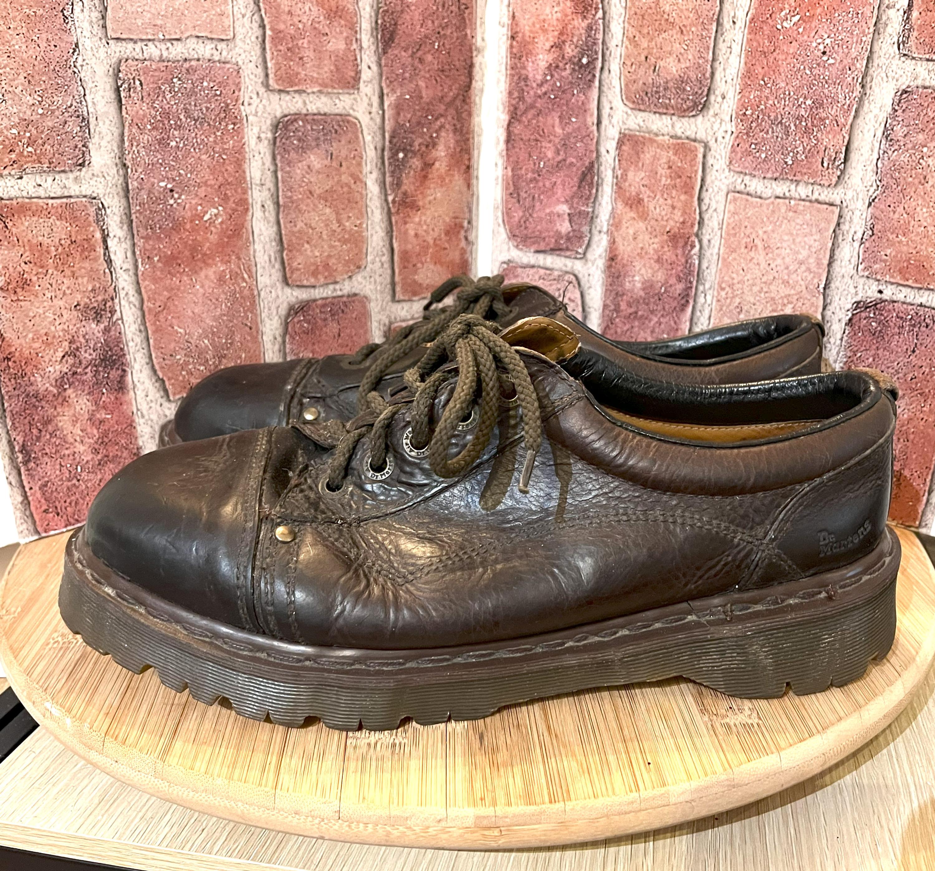 Vintage Men's Dr. Martens Brown Leather 8322 Made in England