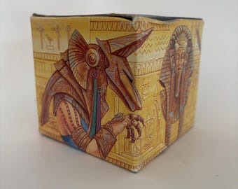 Vintage 1994 Stargate Movie Mug Applause Inc Anubis Egyptian Art Sci-Fi w/ Box