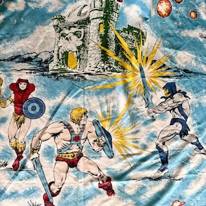 1983 He Man Sheet - Etsy