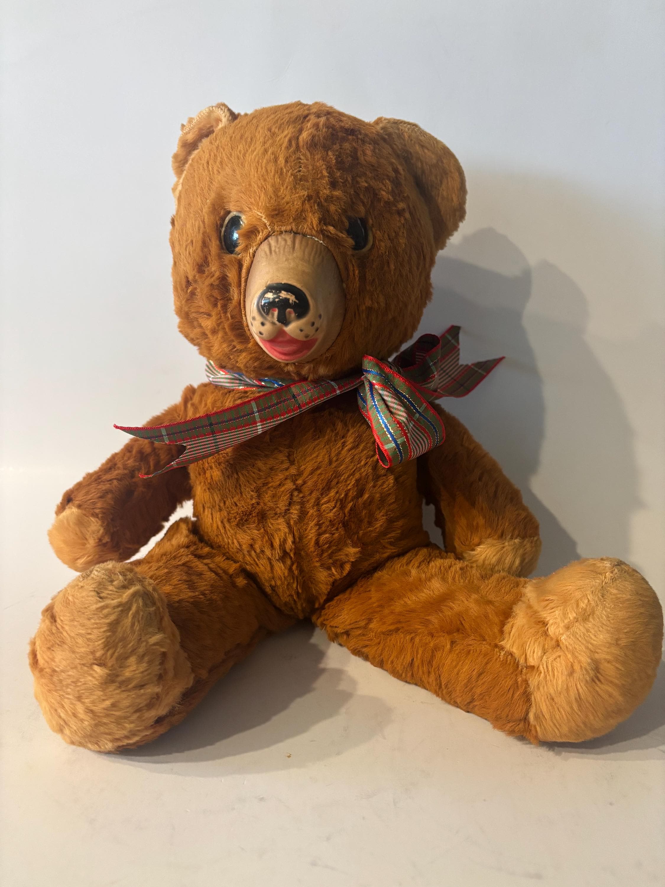 Vintage Rubber Face Bear - Etsy