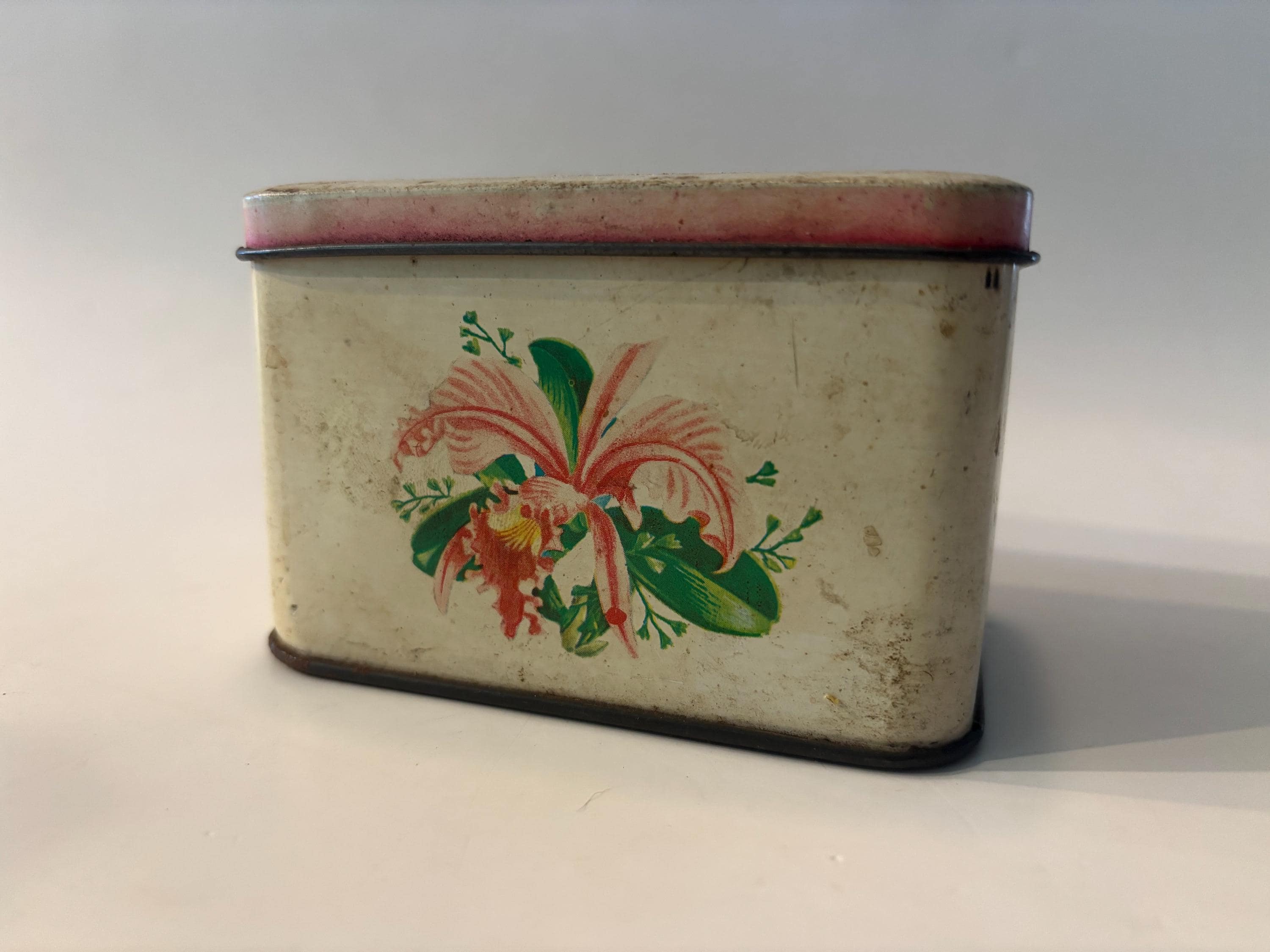 Pink Metal Bread Box - Etsy