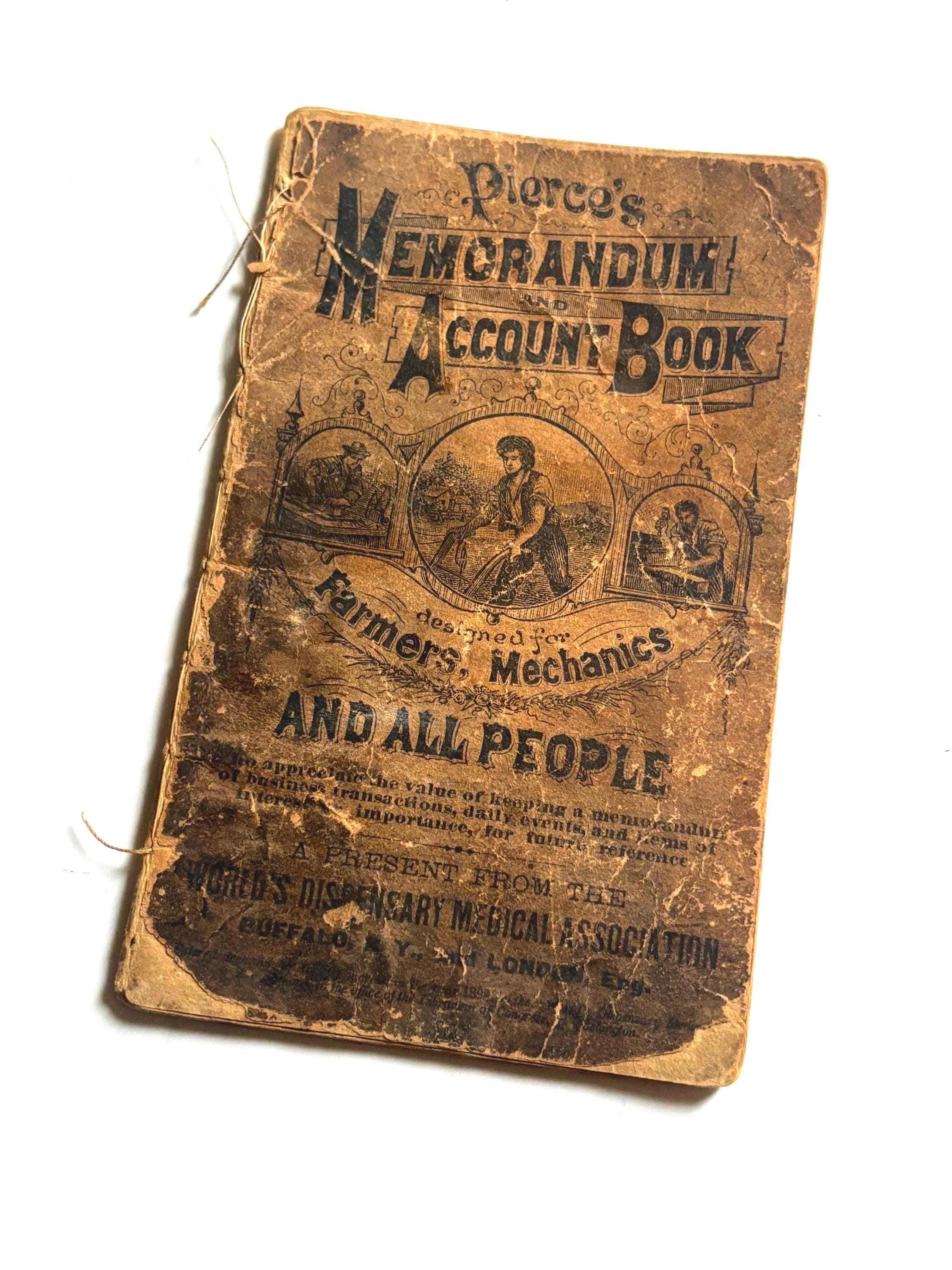 Antique Account Book - Etsy