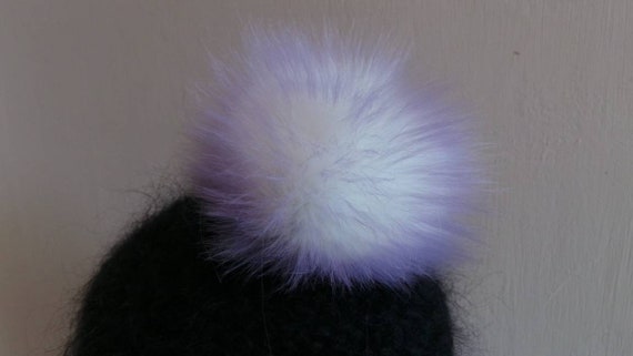 52 colours Large size Spare Detachable Pom Pom Lilac Faux Fur
