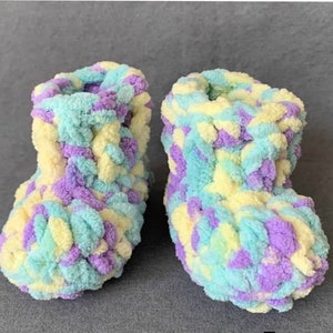 Pattern: Baby Booties 0-3 Months