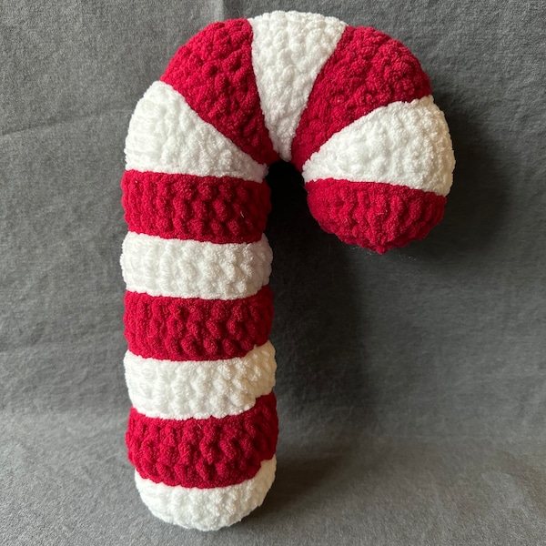 Candy Cane Pillow Etsy