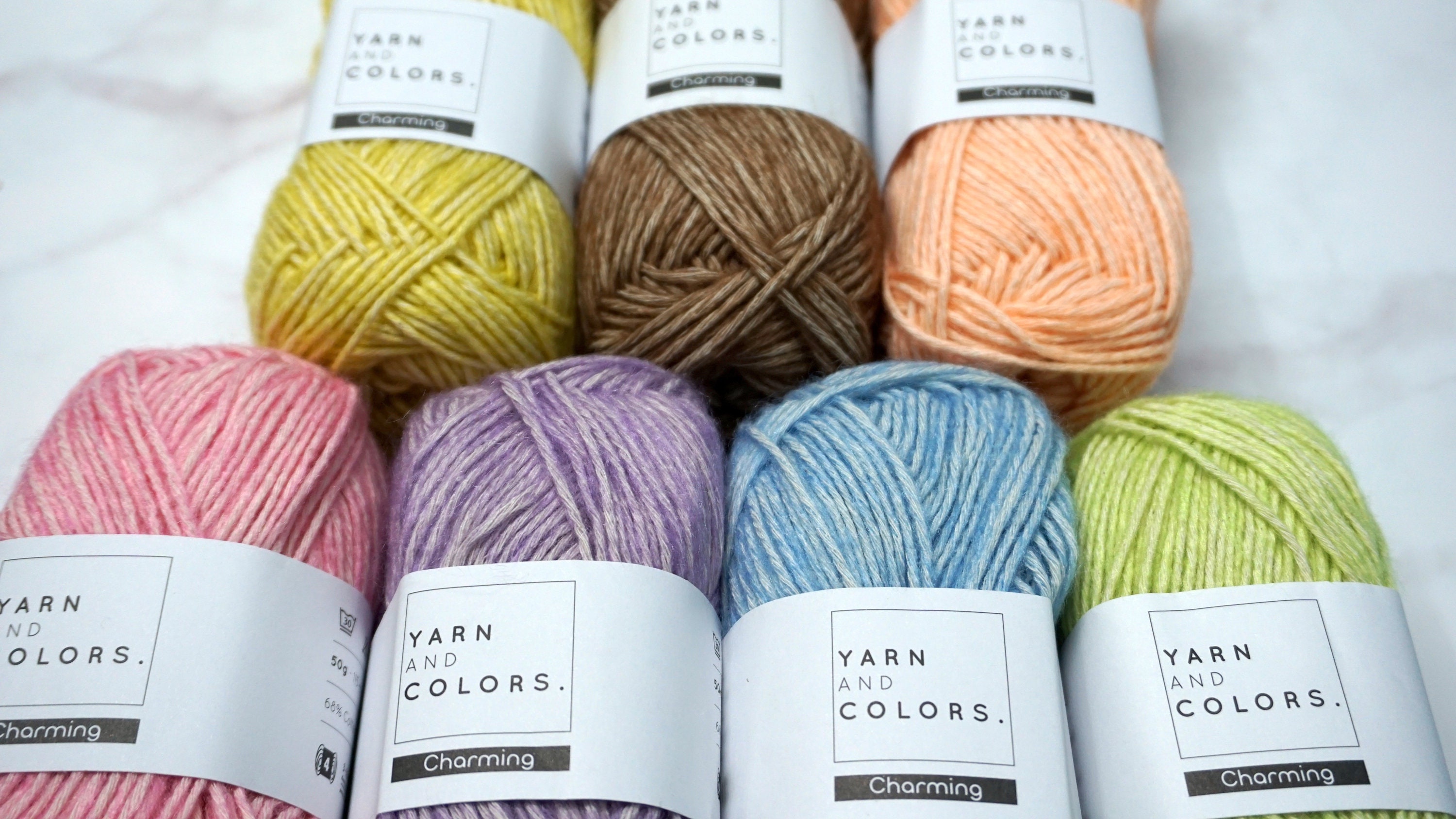 Yarn And Colors Charming 50g ball Cotton yarn Acrylic yarn Etsy