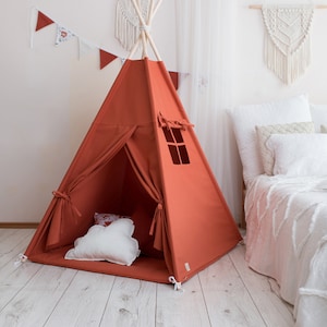 Terracotta  teepee tent,  high quality tent, kids tipi tent