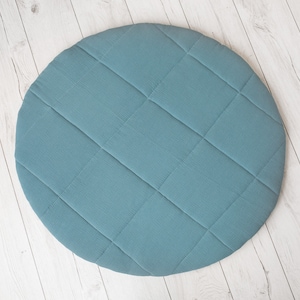 Muslin Padded Mat -Sage