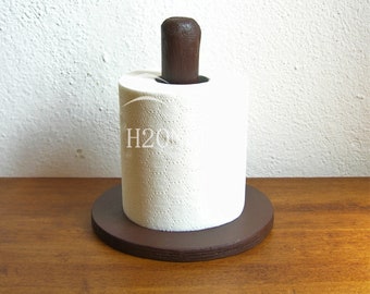 Portascottex a Forma di Casina in Ceramica e Legno DIAM.17 cm Ceramica Giallo